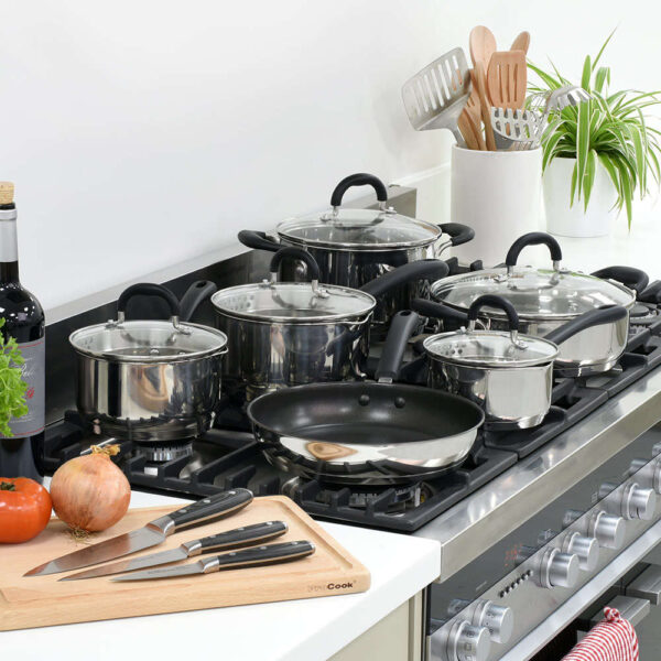 Stainless Steel Cookware Set - Image 3