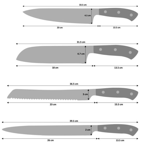 X30 Knife Set - Image 6