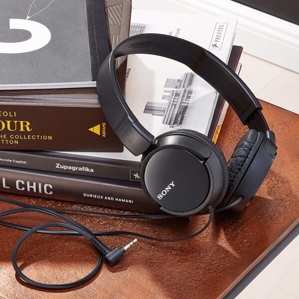Sony MDR-ZX110 Overhead Headphones - Black - Image 4