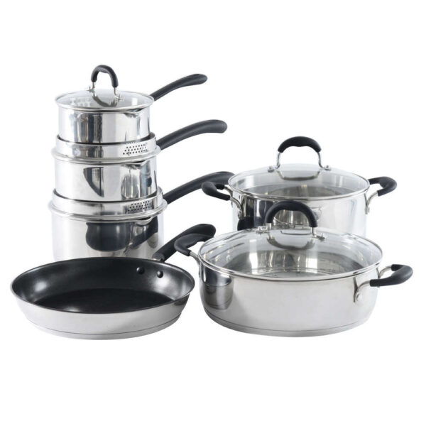 Stainless Steel Cookware Set - Image 6