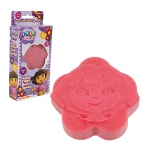 BATH SPONGE, DORA SOAP FILLED