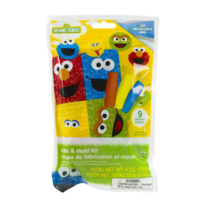 9 Piece Sesame Street Make and Mold Set