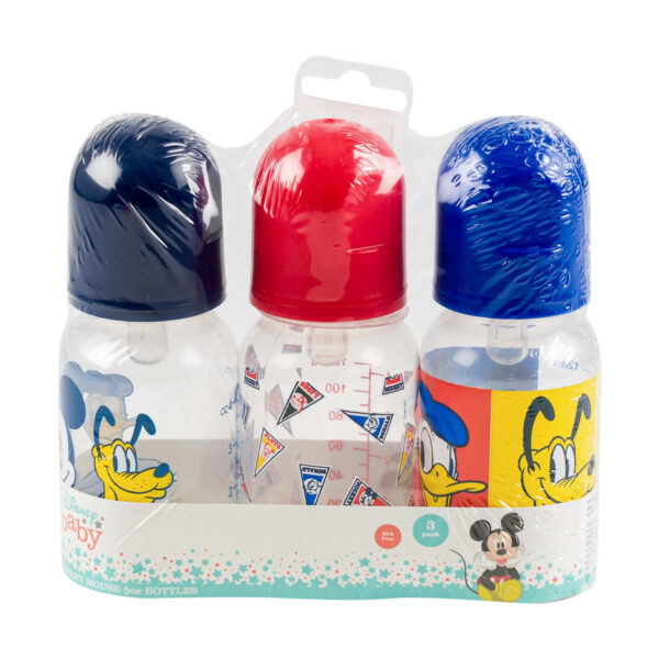 3pk Mickey and Friends Baby Bottles- 5oz