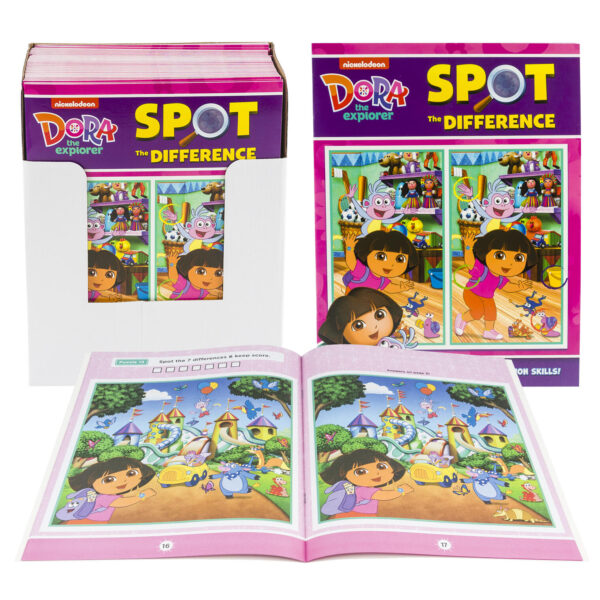 32pg Dora Spot the Difference Activity Book
