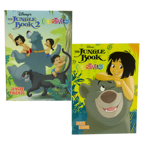 80pg Jungle Book Coloring Book- 2 Assortments