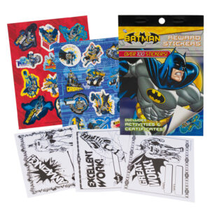 Batman 100pc Reward Stickers Booklet